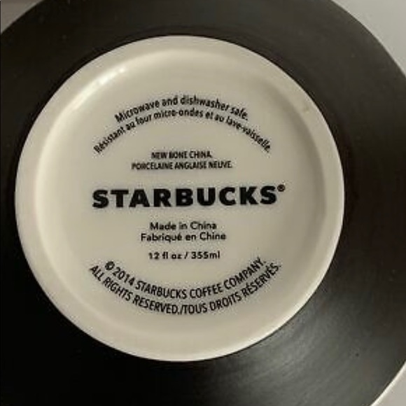Starbucks 2014 Artisan Series 04/08 Limited Edition 12oz Coffee Mugs (Set of 2) - Picture 9 of 10